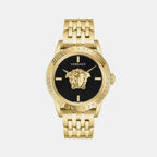Versace Round Black Analog watch