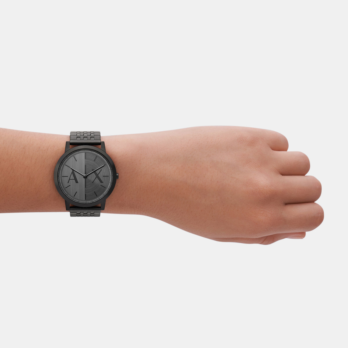 Armani Exchange Round Quartz Analog Men watch