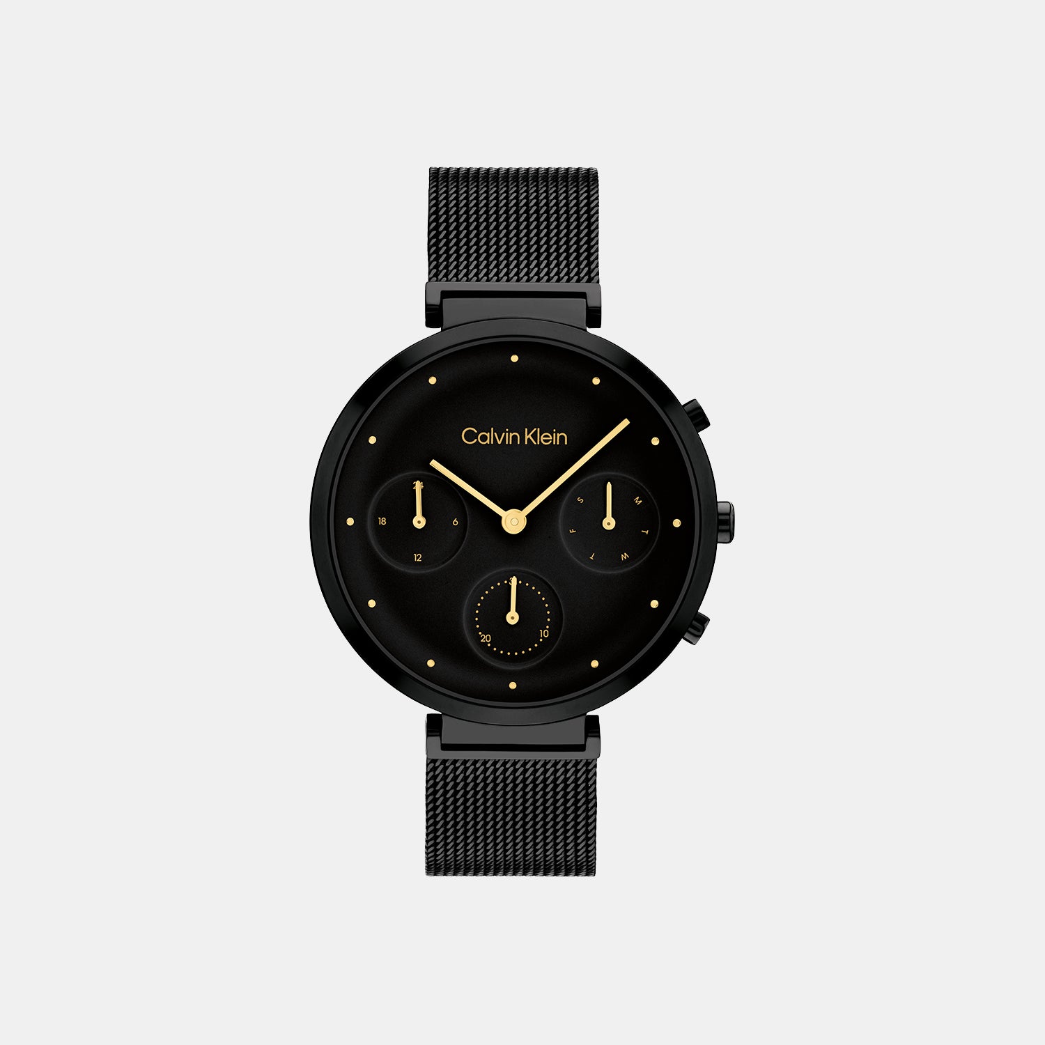 Ck black store watch