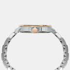 Fashion Men Quartz Black Dial Multi-Function Stainless Steel Watch TWEG19910