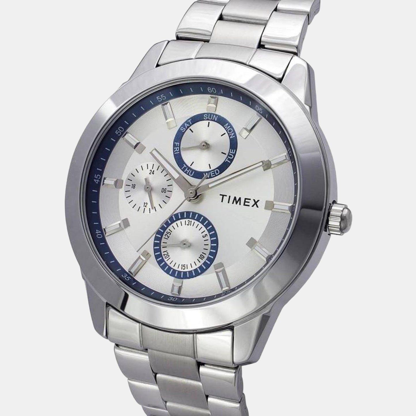 Men's Silver Analog Stainless Steel Watch TWEG18506