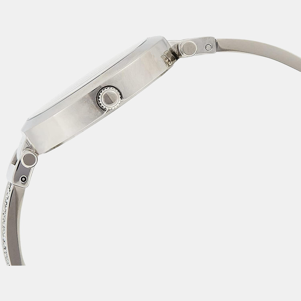 Guess Women Round Silver watch