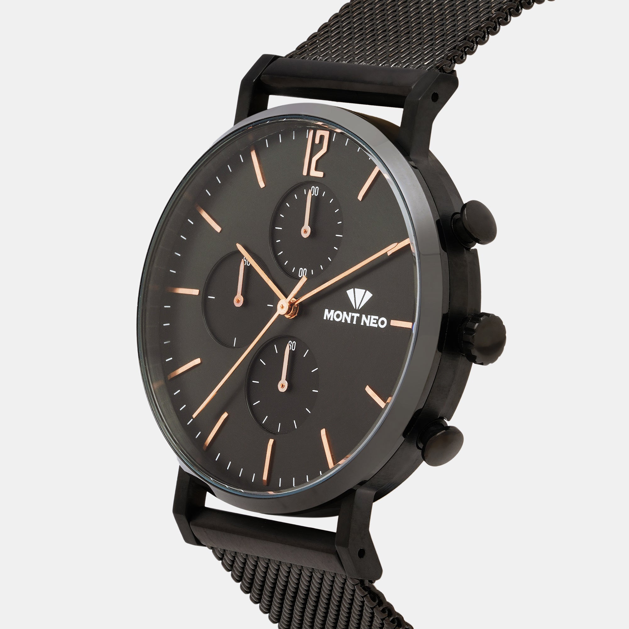 Mont Neo 40 mm Round Quartz watch