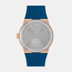 Movado Men Round Blue watch