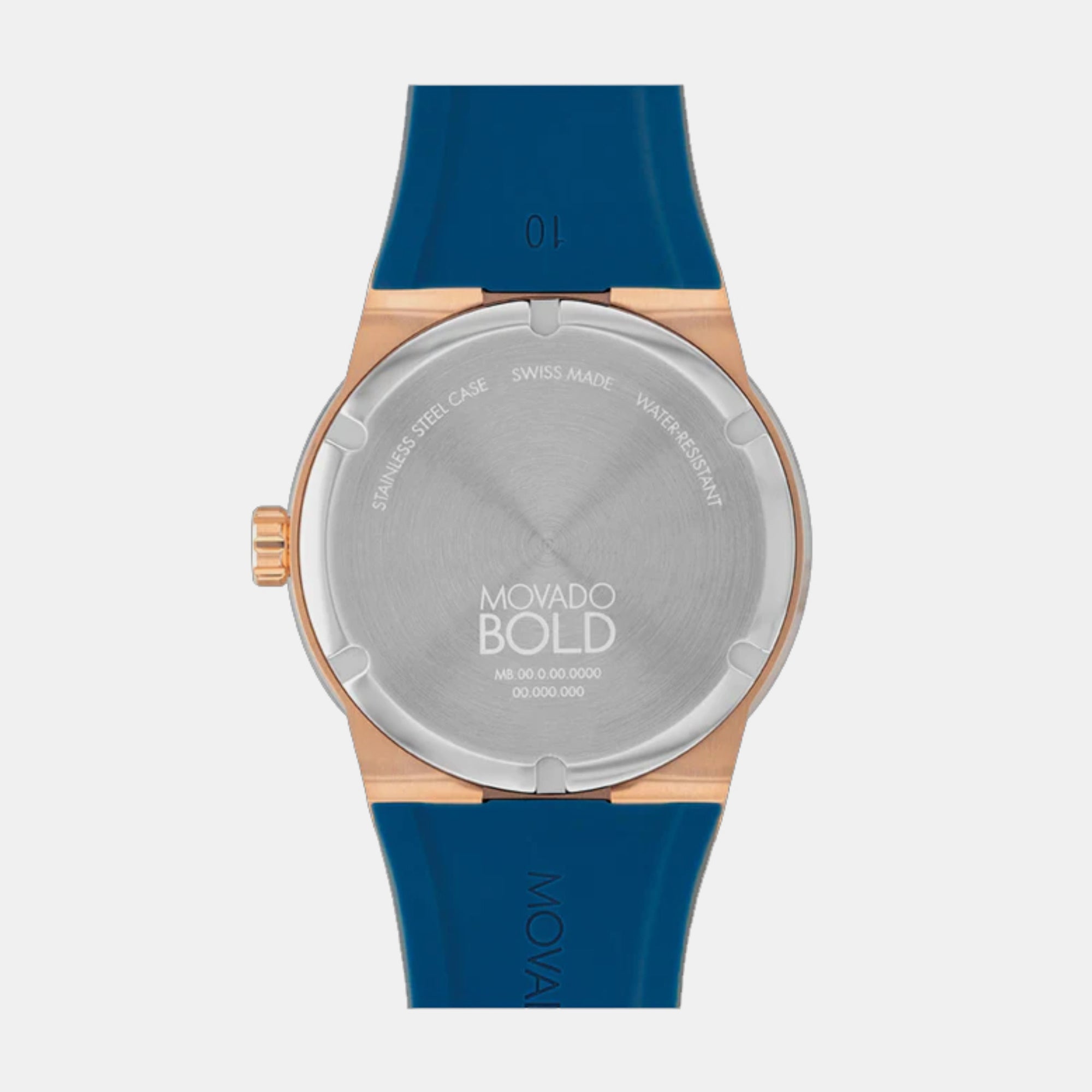 Movado Men Round Blue watch