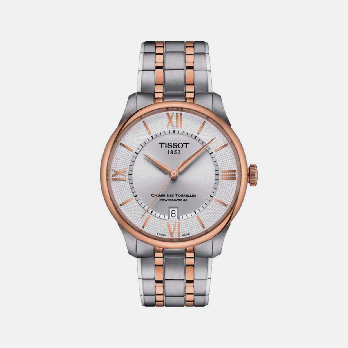Tissot Round Silver Analog watch