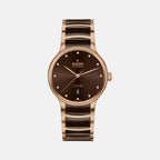 Rado Round Brown Analog watch