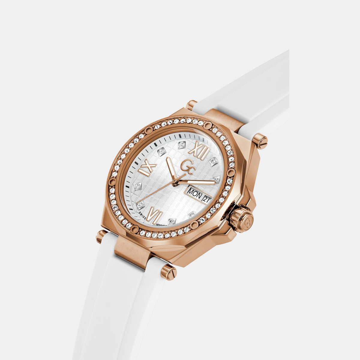 GC Stainless Steel Round watch