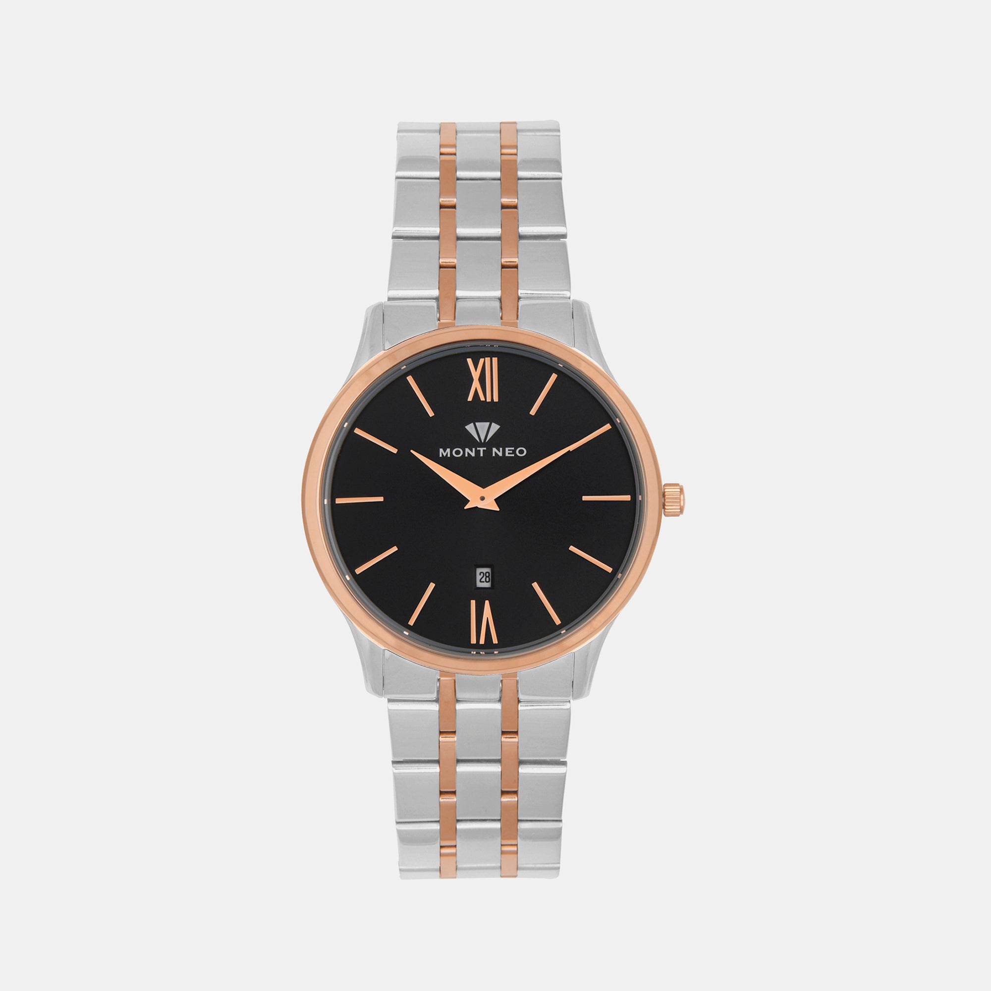 Mont Neo Round Black Analog watch