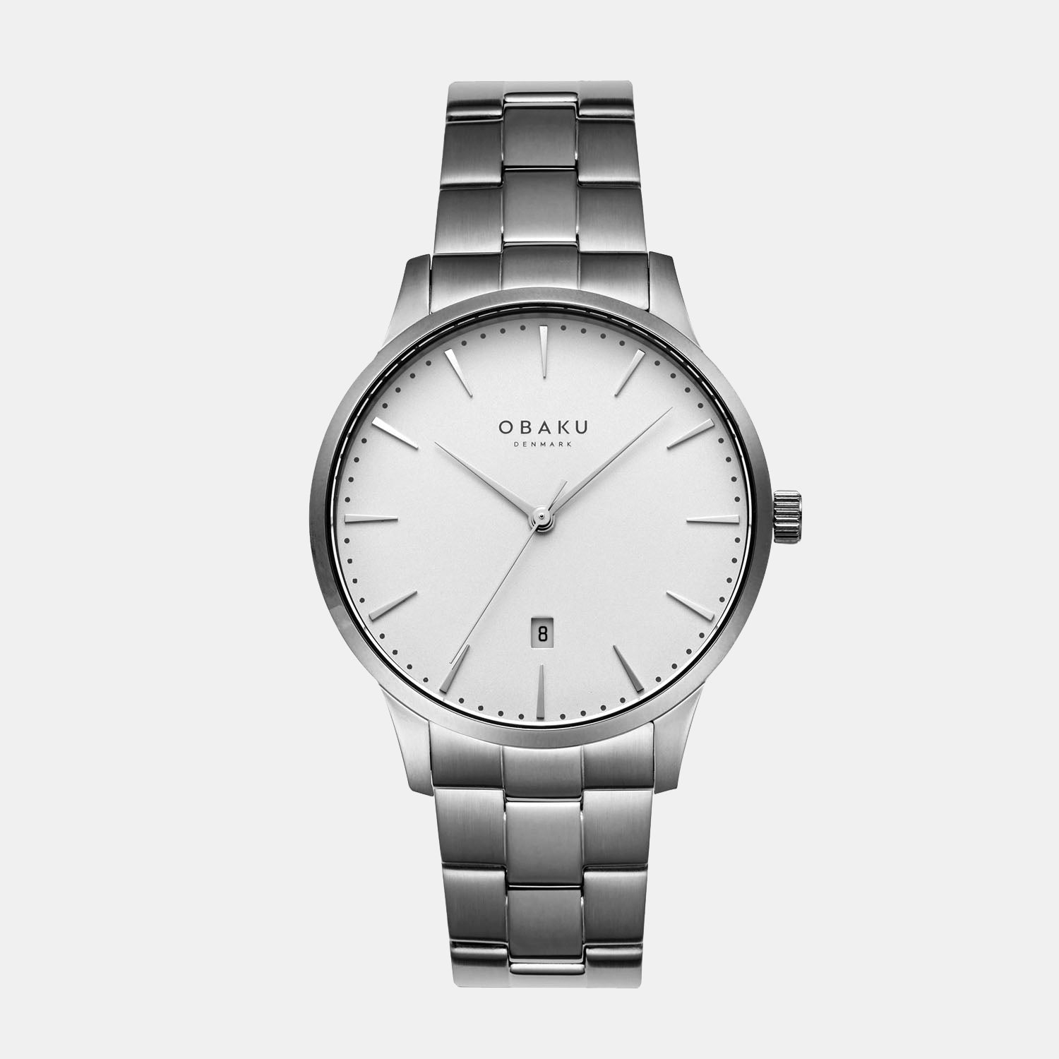 Obaku Round White Analog watch