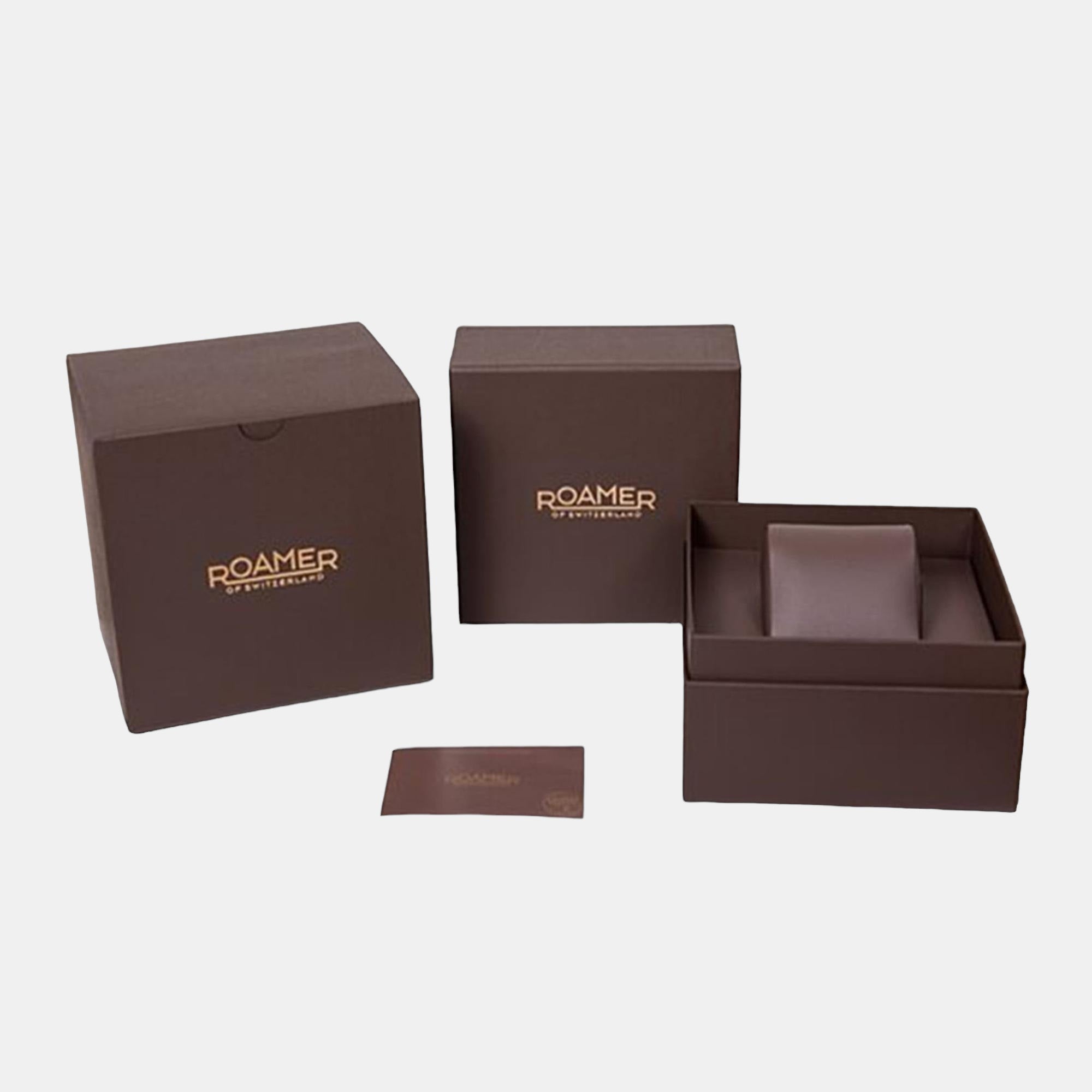 Primeline Daydate Ii Men Quartz White Dial Analog Stainless Steel Watch 981666 47 25 50