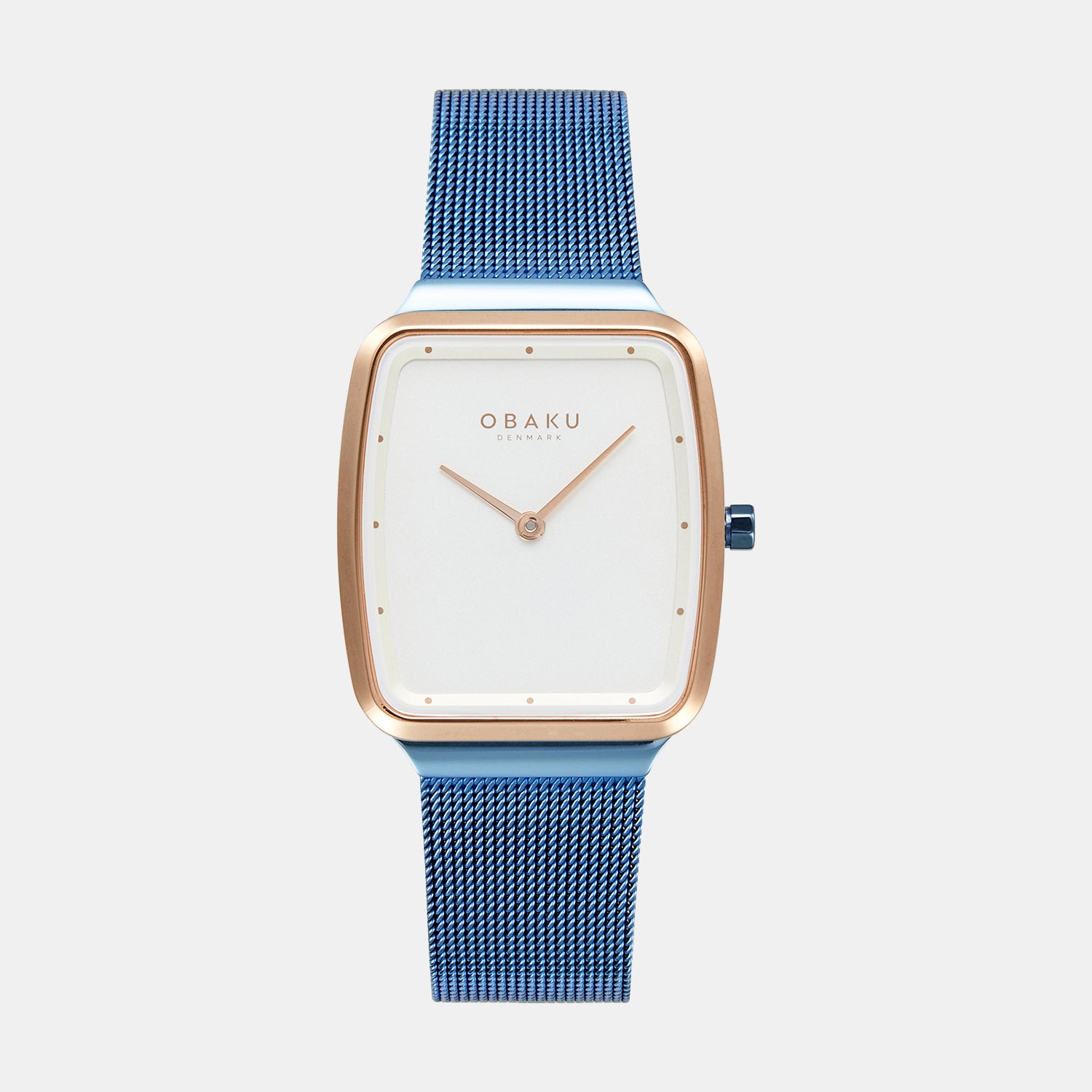 Obaku Rectangular Silver Analog watch