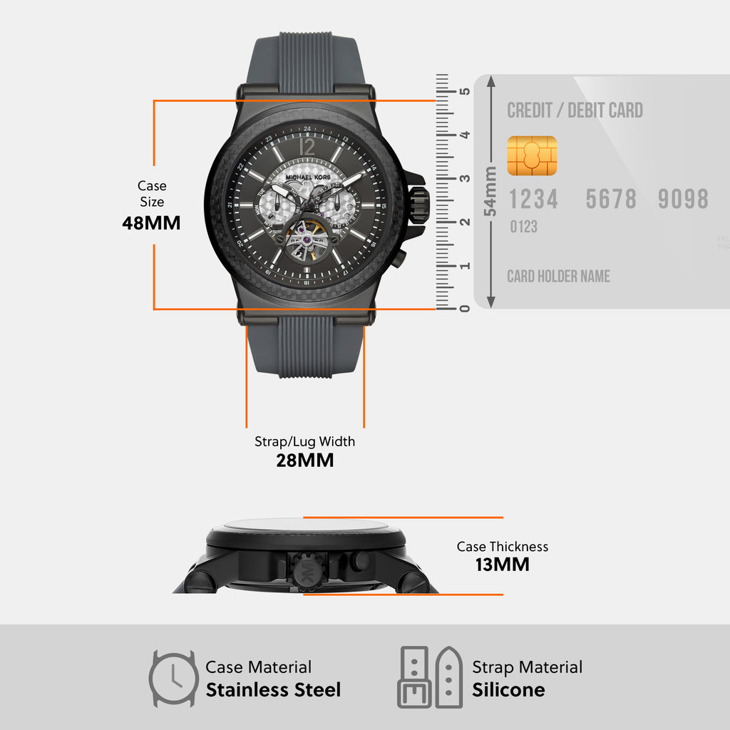 Michael Kors 48 mm Round Automatic watch