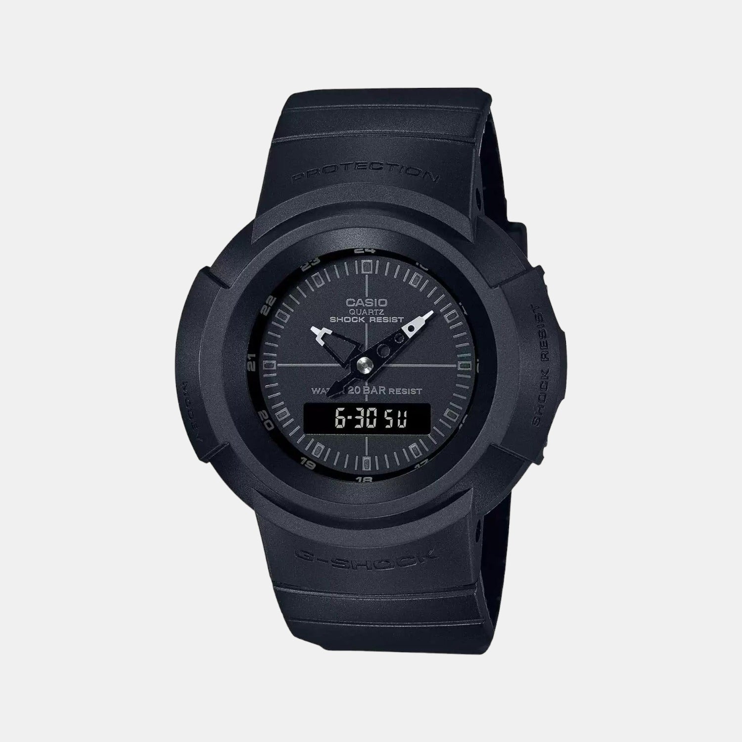 Casio Round Black Analog-Digital watch