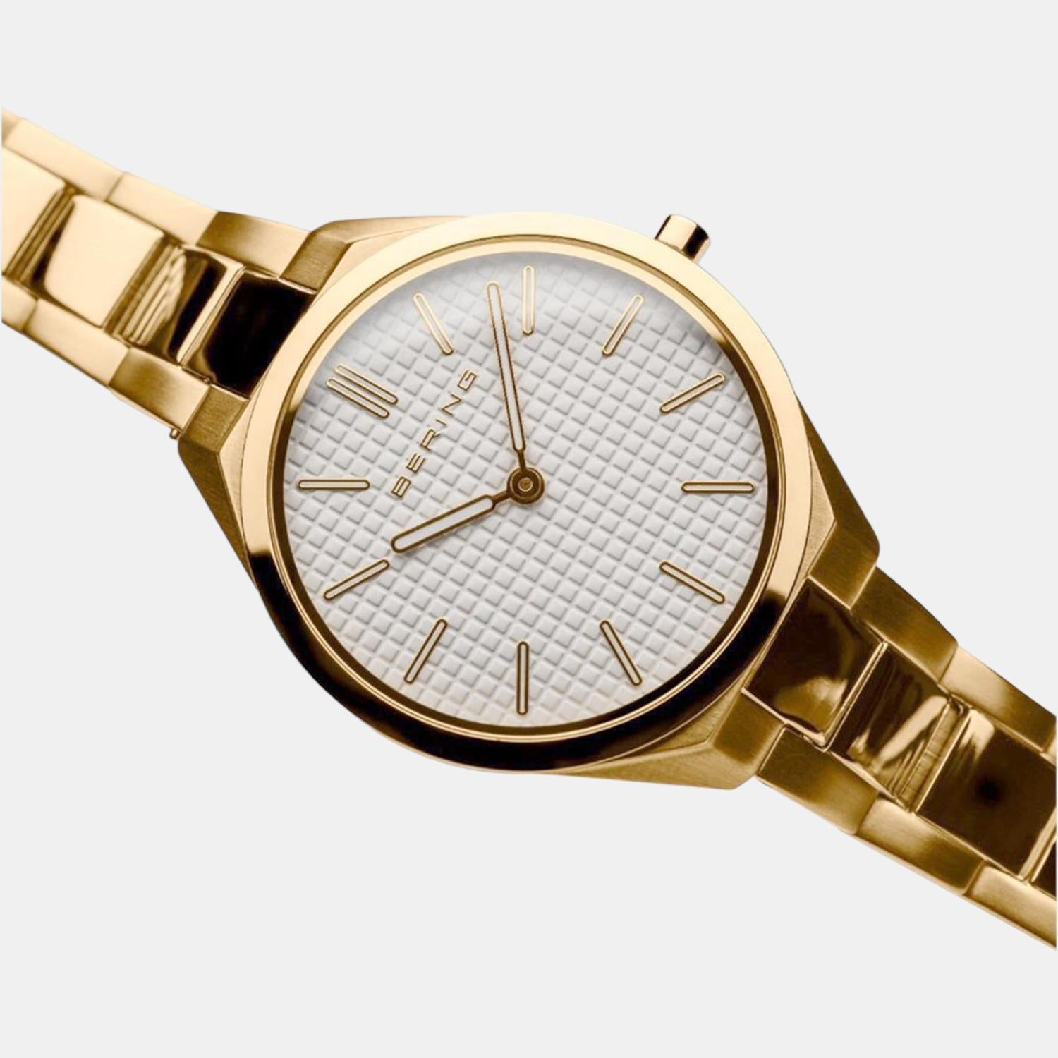 Bering Stainless Steel Round watch