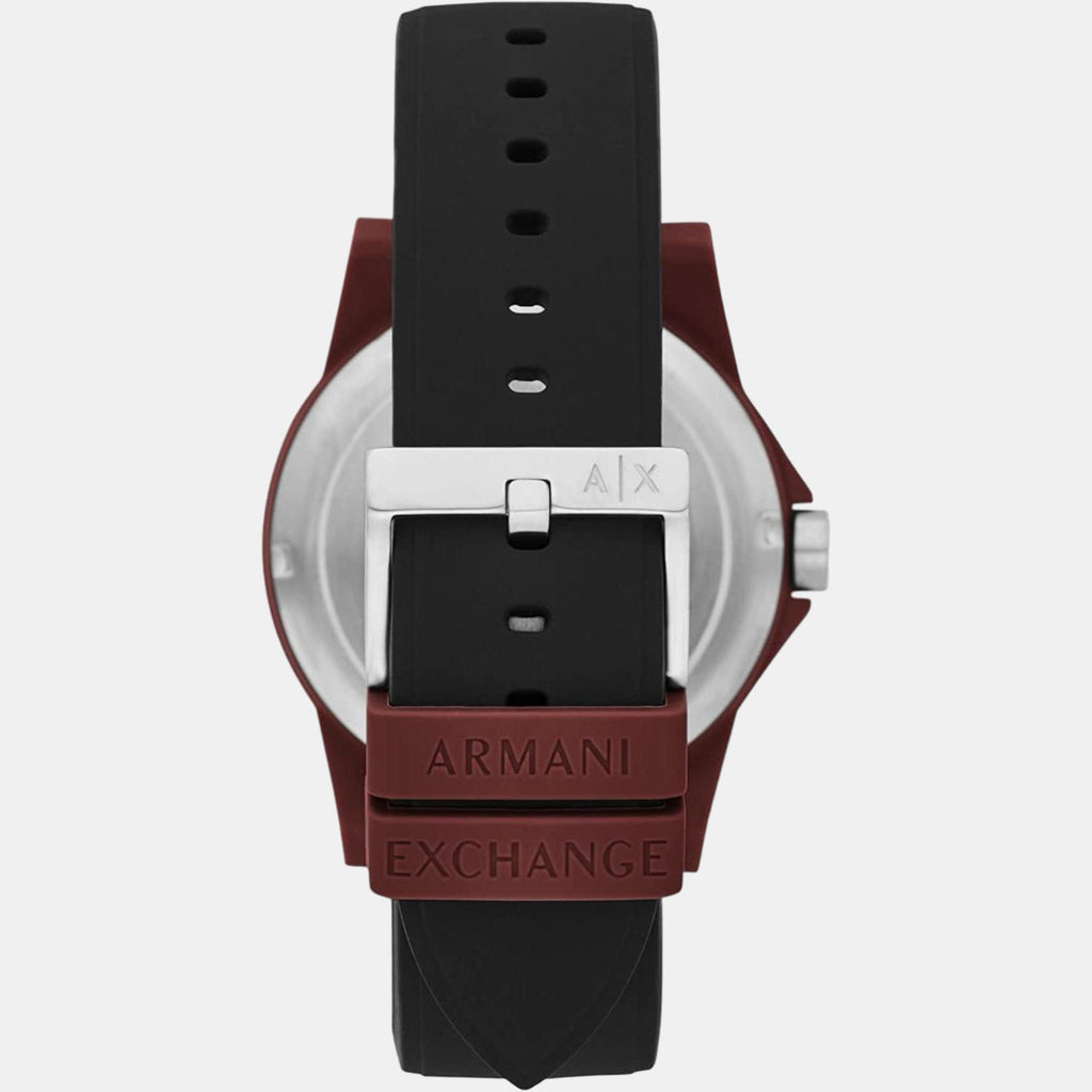 Armani Exchange Men Round Red watch