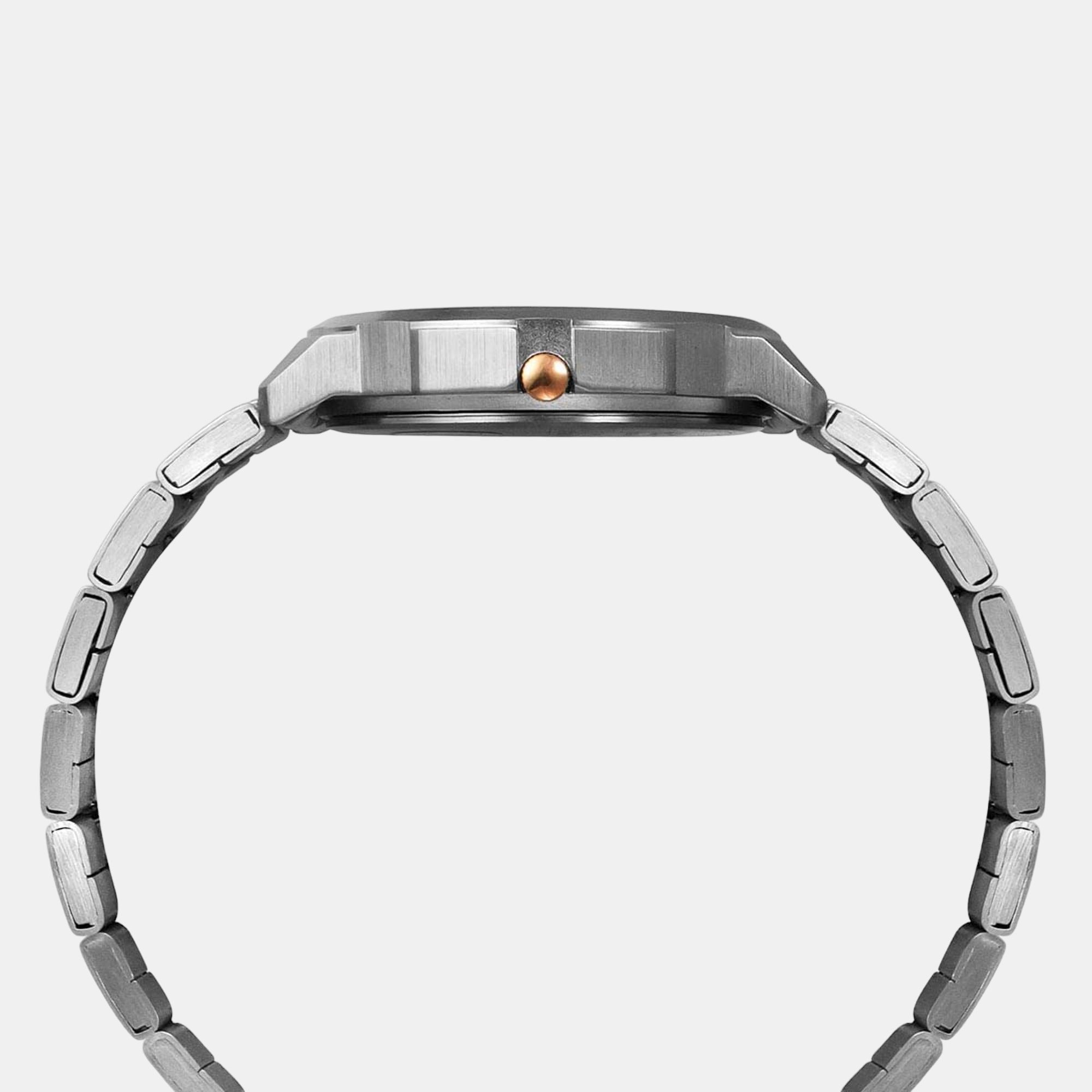 Men Quartz Green Dial Chronograph Stainless Steel Watch TW027HG34