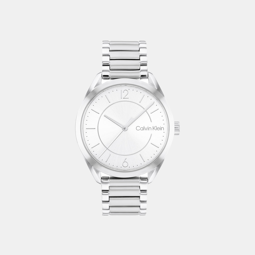 Calvin Klein Round Silver Analog watch