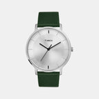 Timex Round Silver Analog watch