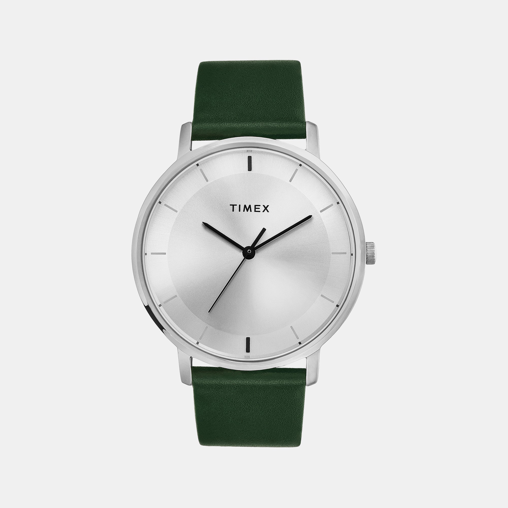 Timex Round Silver Analog watch