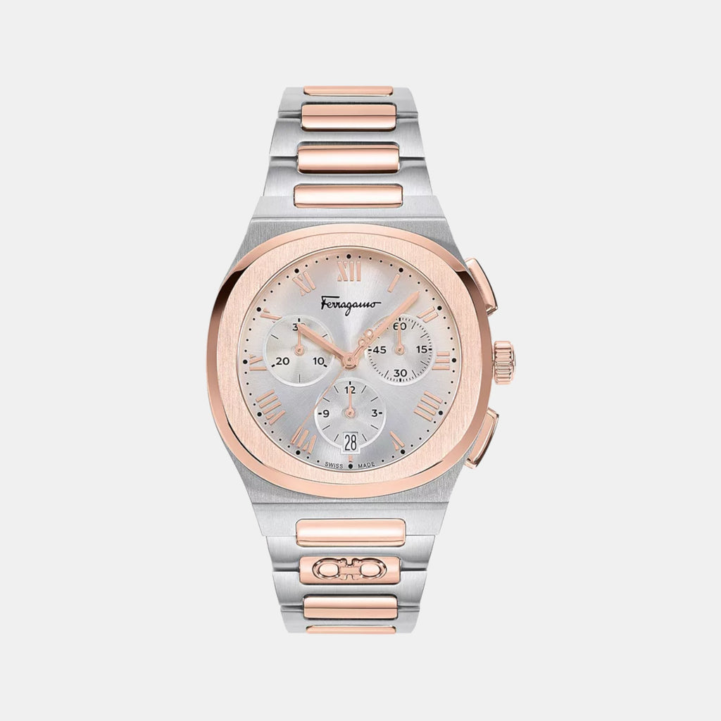 Male Stainless Steel Chronograph Watch SFKR00323