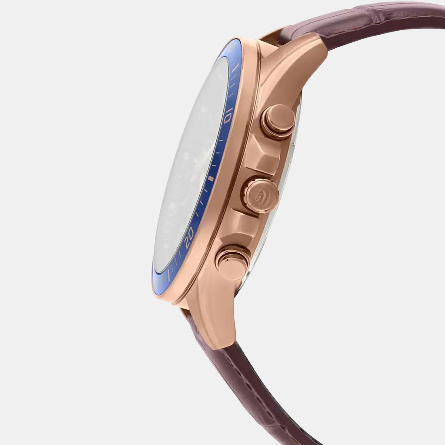 Casio Men Round Blue watch