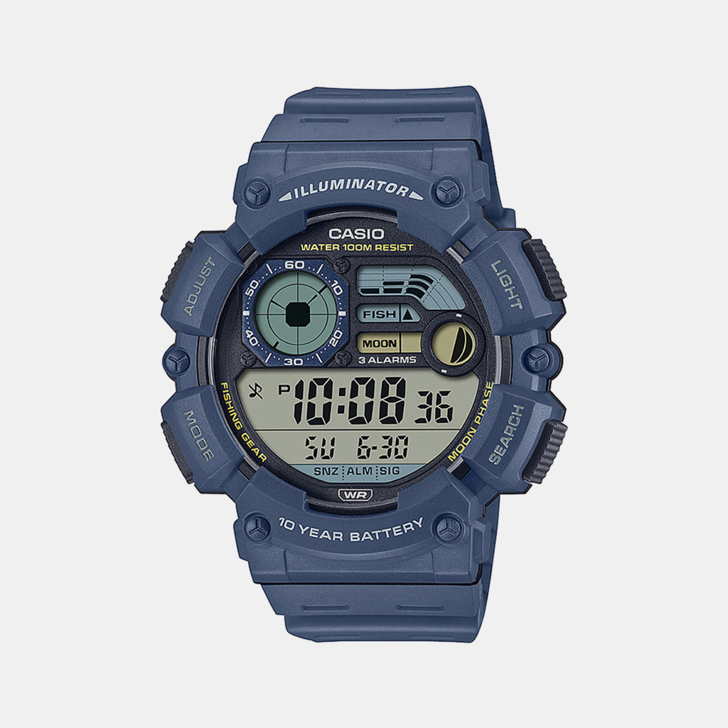 Casio Round Black Digital watch