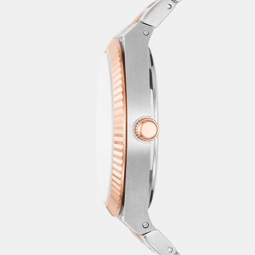 Scarlette Women Quartz Silver Dial Analog Stainless Steel Watch ES5261