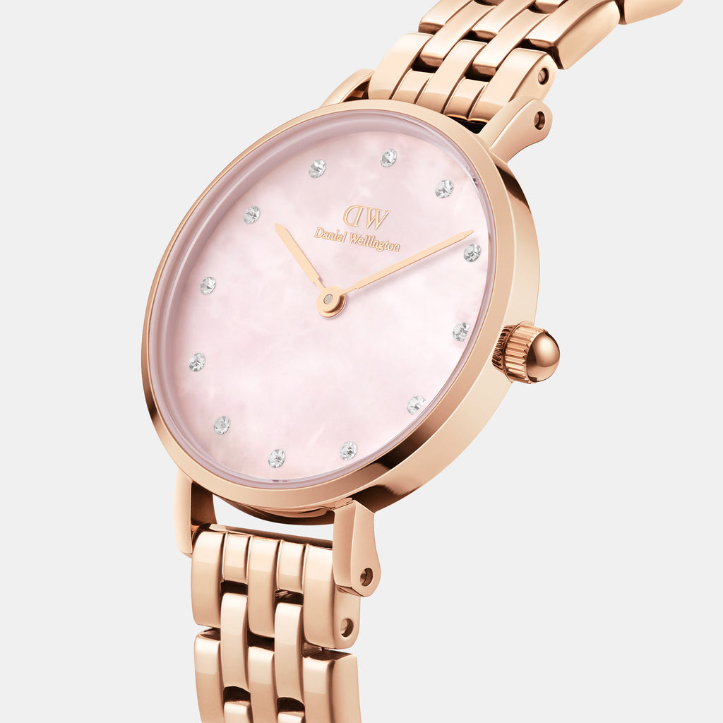 Daniel Wellington Women Round Mother Of Pearl watch