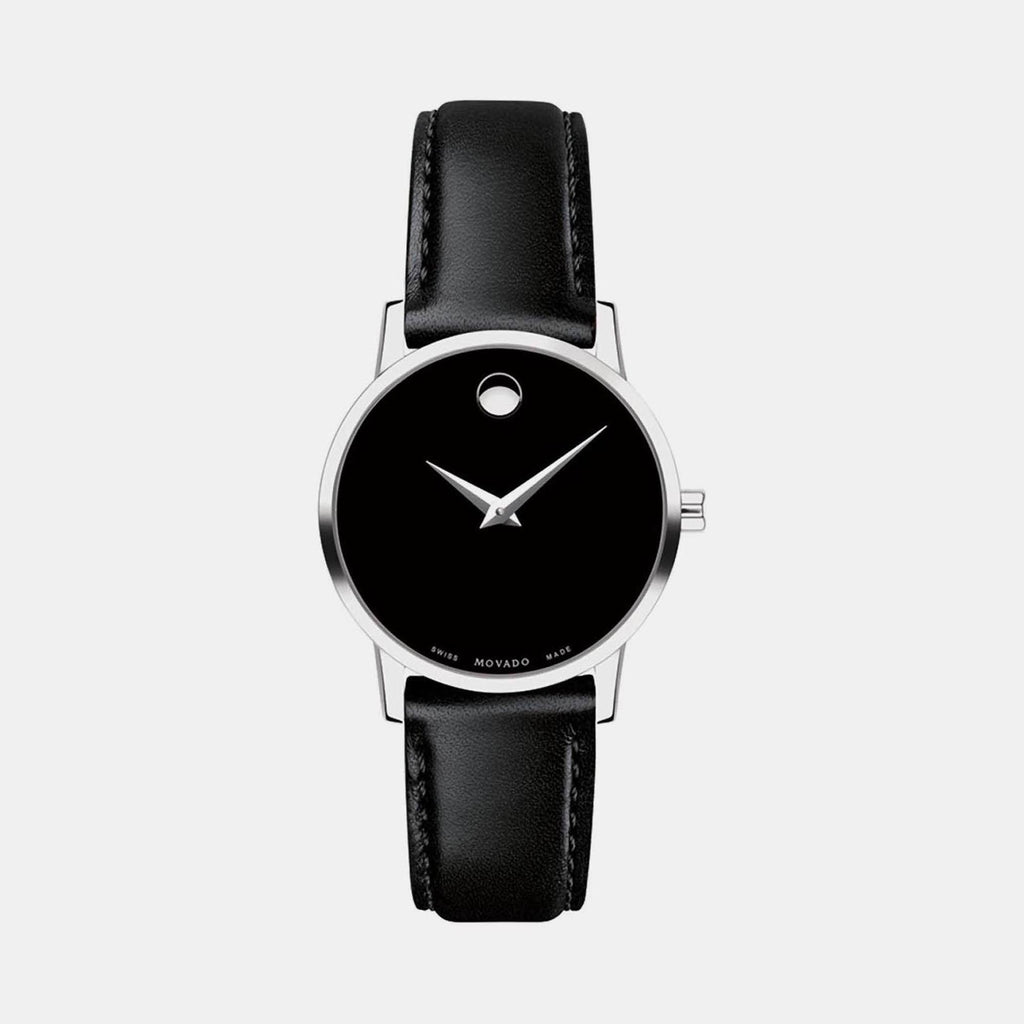 Movado Round Black Analog watch
