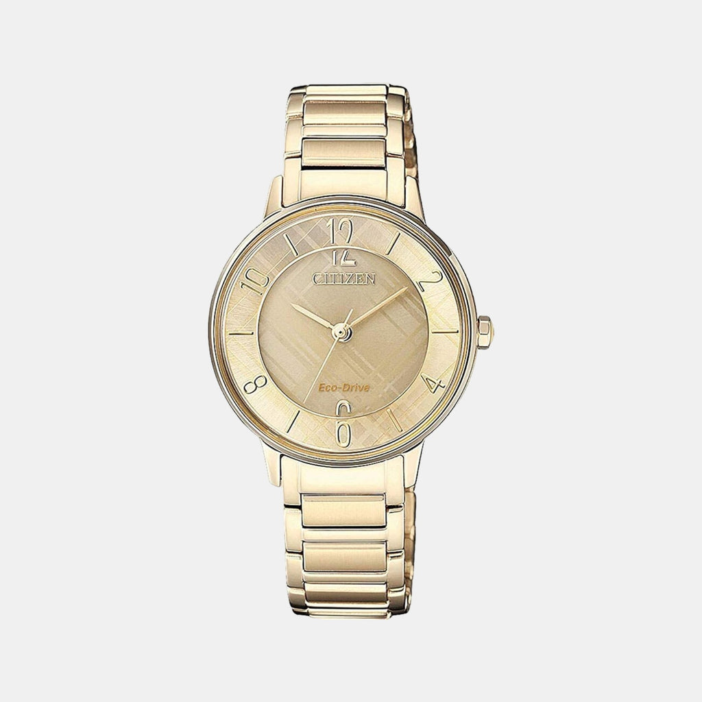 Citizen Round Brown Analog watch