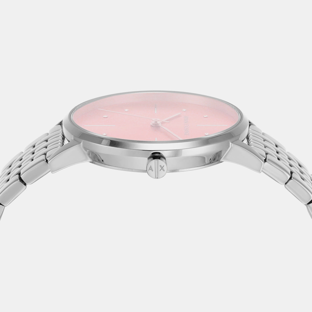 Armani Exchange Stainless Steel Round watch