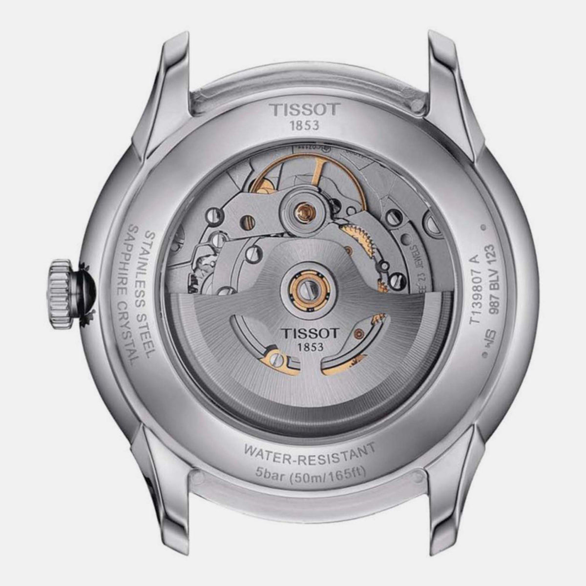 Tissot Men Round Black watch