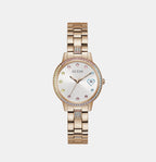 Guess Round White Analog watch