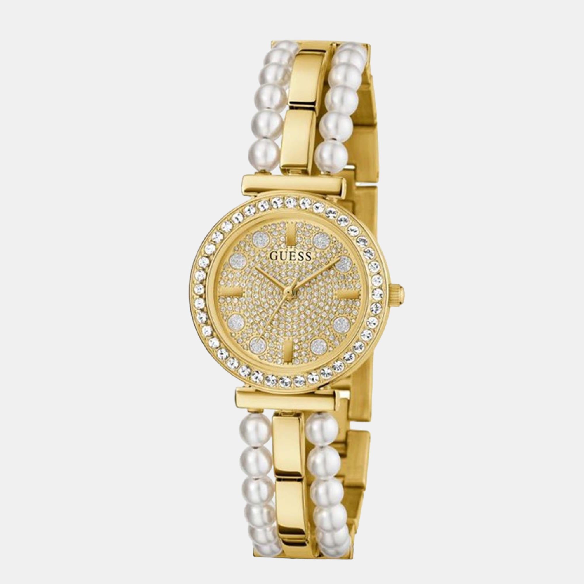 GUESS Ladies Rose Gold Tone Analog Watch - GW0668L3 | GUESS Watches US