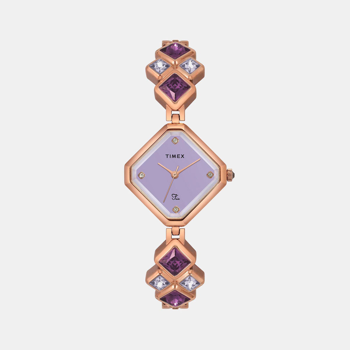 Timex Rhombus Mother Of Pearl Analog watch