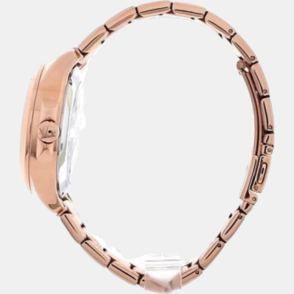 Hampton Women Automatic Rose Gold Dial Analog Stainless Steel Watch AX5262