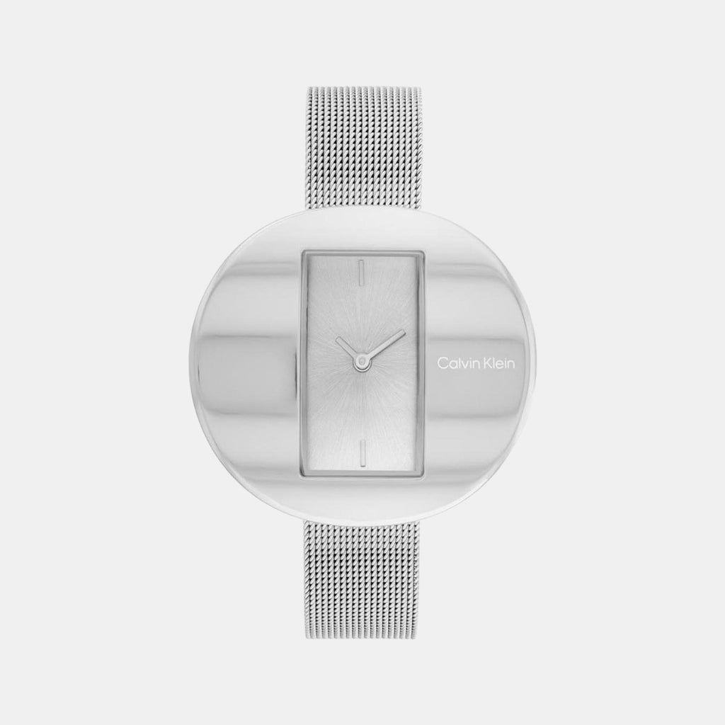 Calvin Klein Round Silver Analog watch