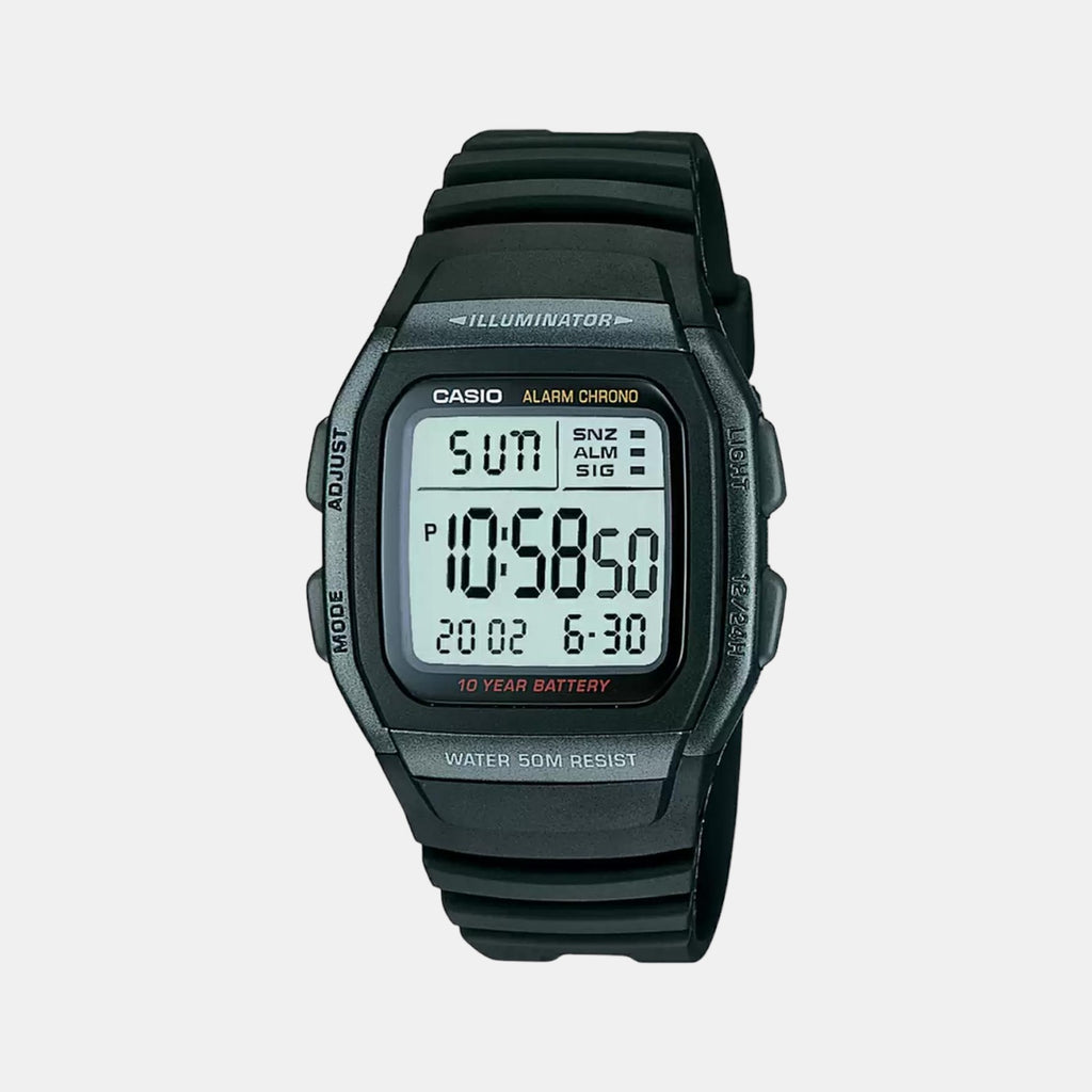 Casio Rectangular Black Digital watch
