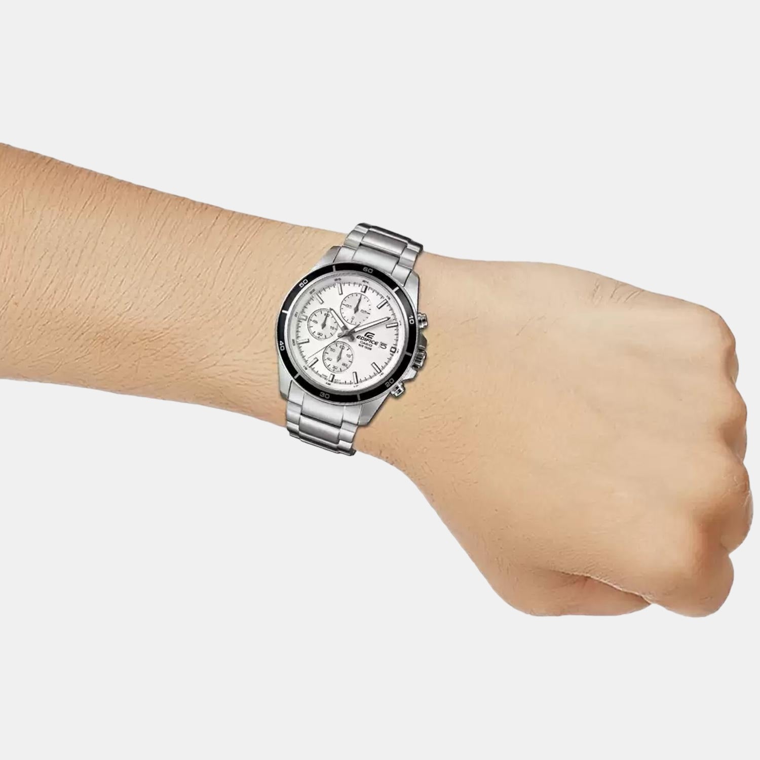 Casio Round Quartz Chronograph Men watch