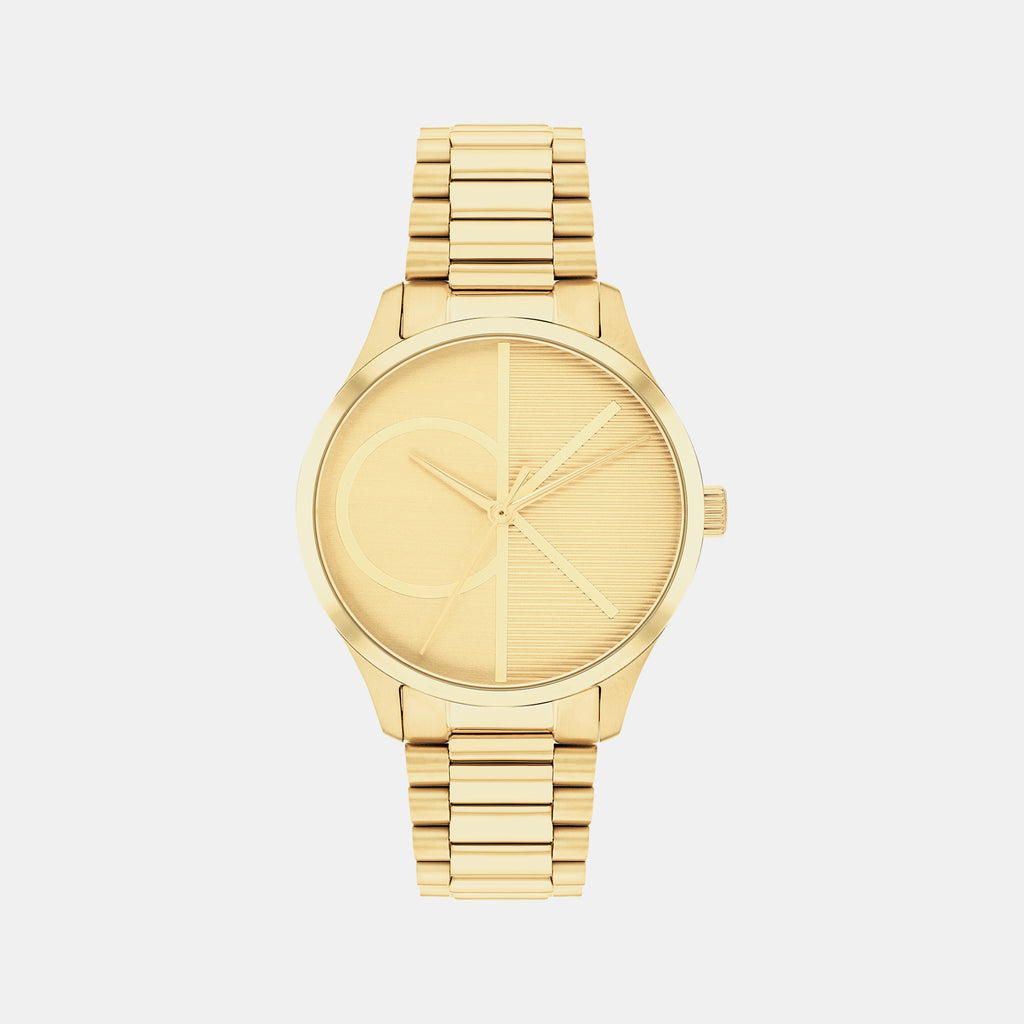 Calvin Klein Round Gold Analog watch
