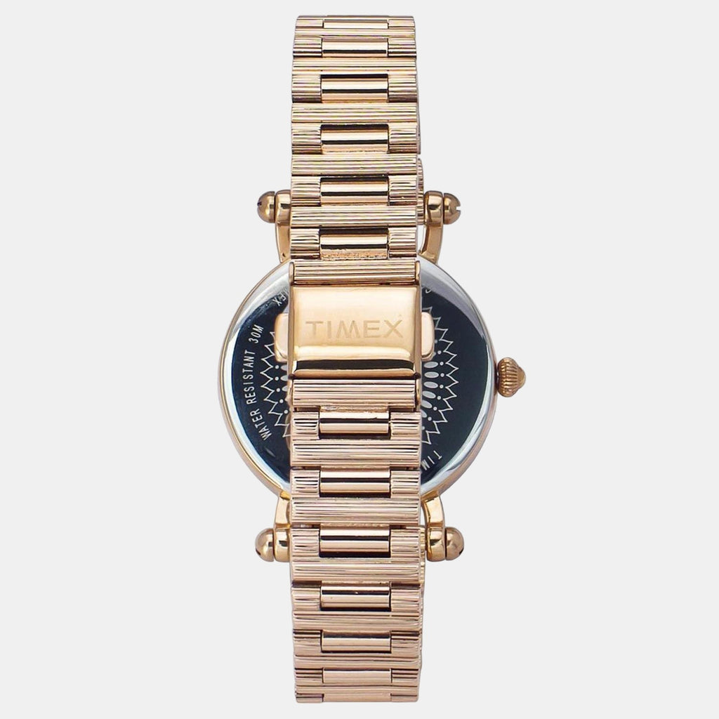 Timex Brass Round watch