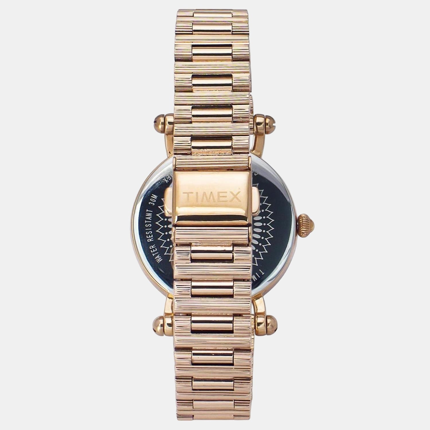 Timex Brass Round watch