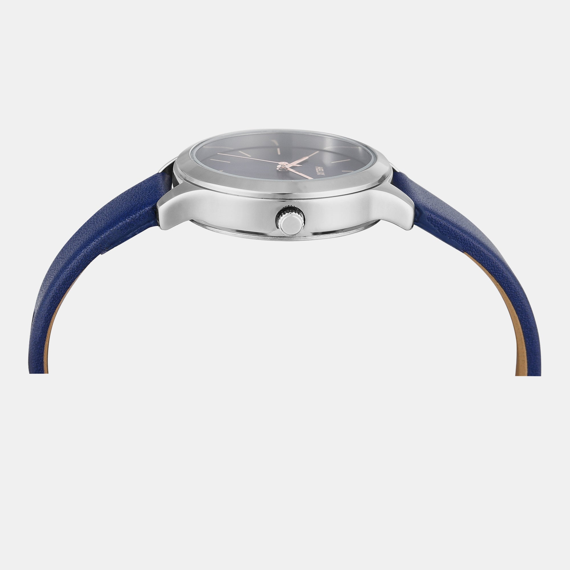 Helix Stainless Steel Round watch