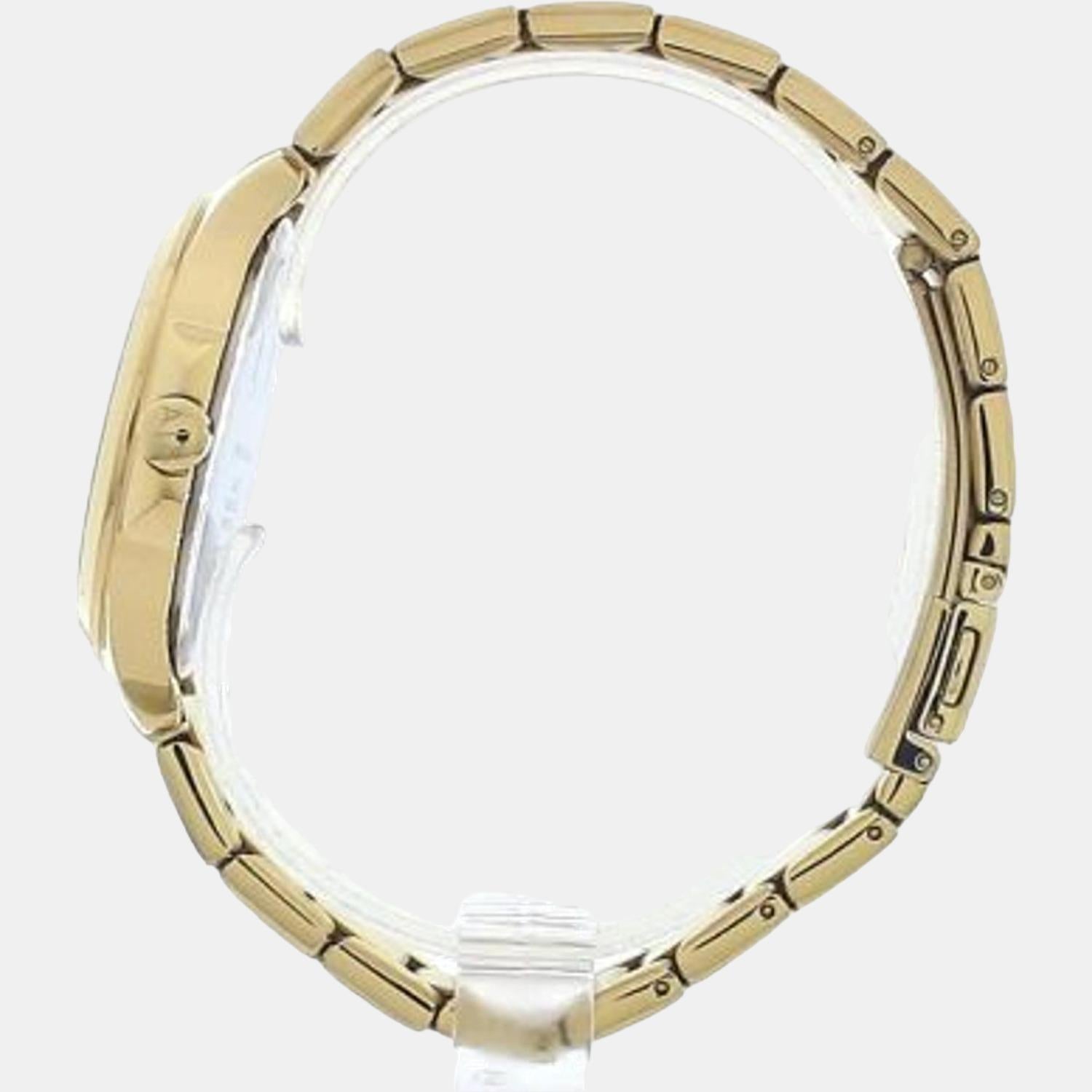 Women Quartz Grey Dial Analog Stainless Steel Watch AX5257