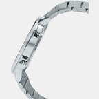 Enticer Men Quartz Black Dial Analog Stainless Steel Watch A2114