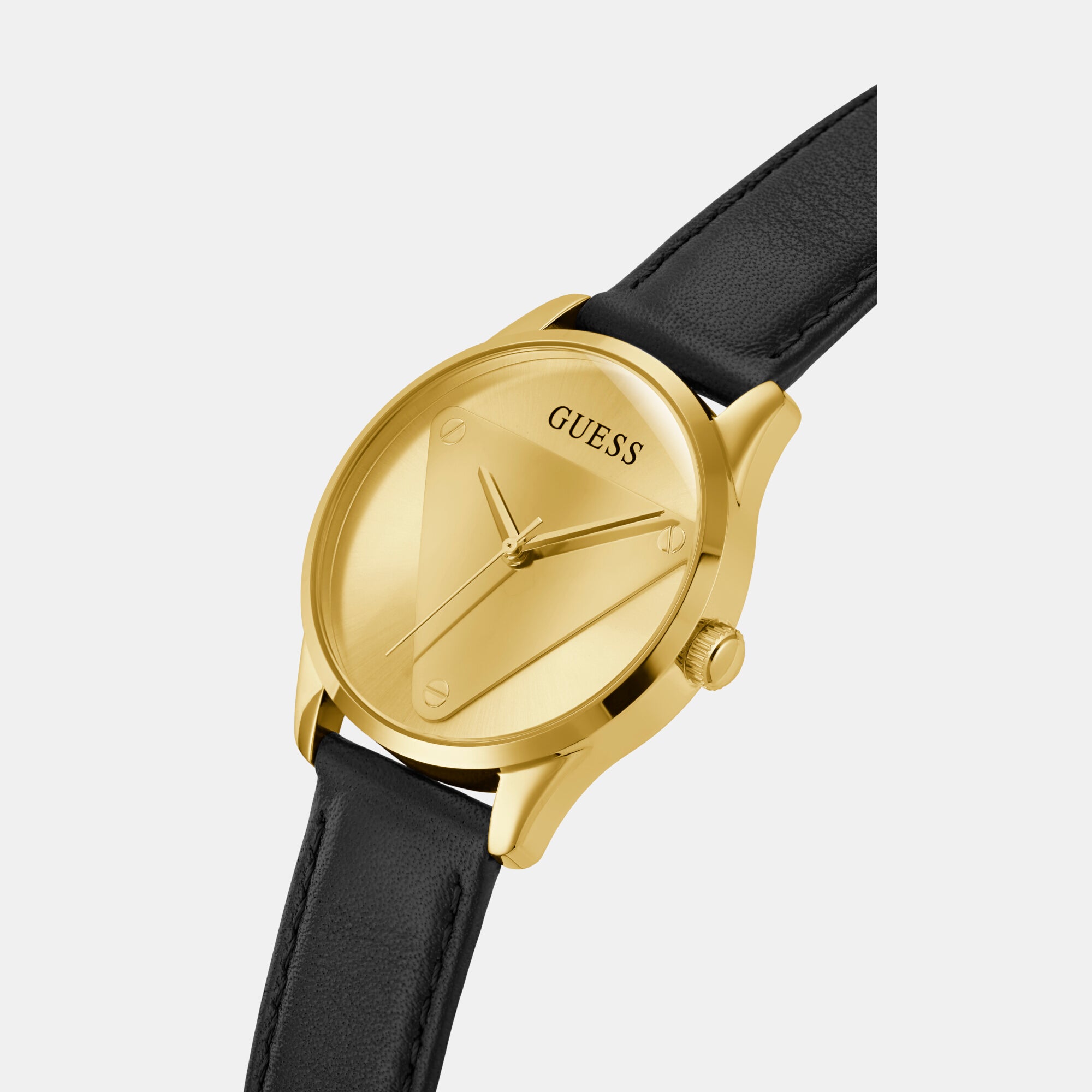 Guess Stainless Steel Round watch