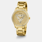 Guess Stainless Steel Champagne watch