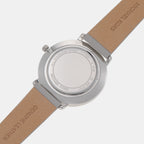 Pyper Women Quartz White Dial Analog Leather Watch MK2797