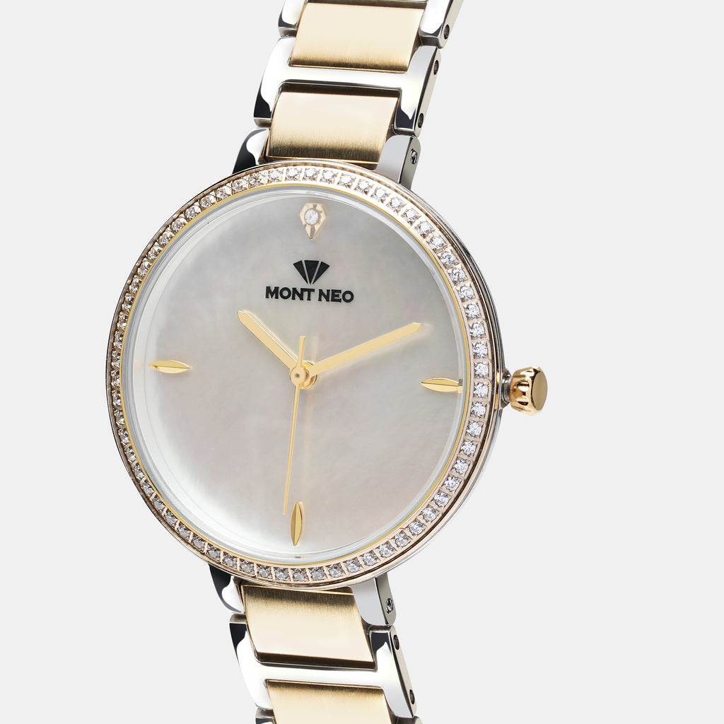 Mont Neo 34 mm Round Quartz watch